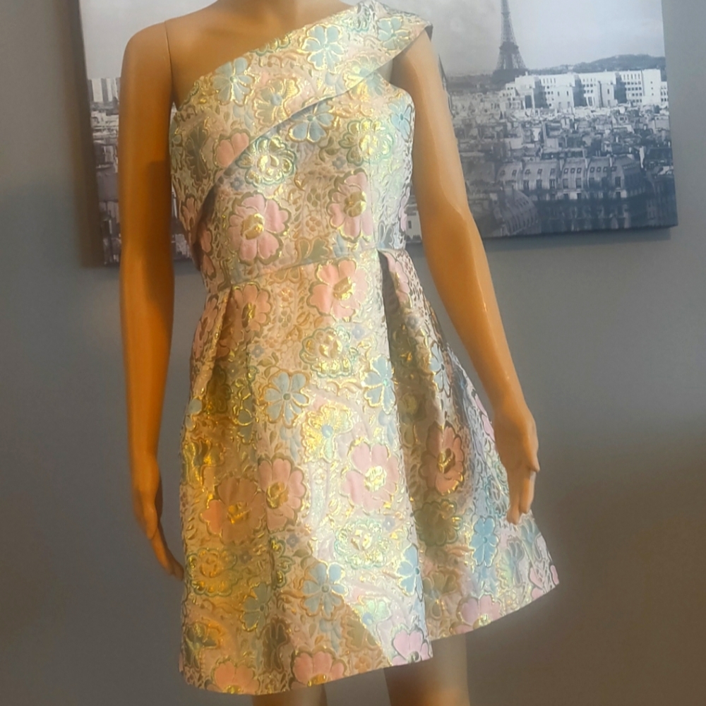 Tea Dress By Top Shop